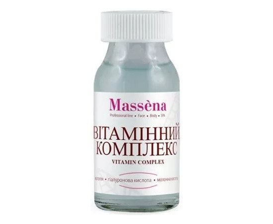 Massena Face Vitamin Complex Вітамінний комплекс для обличчя, 10 мл, фото 