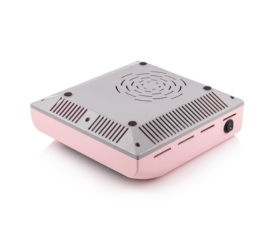 Вытяжка для маникюра с НЕРА-фильтром розовая Simei 858-8, 80 W, изображение 2