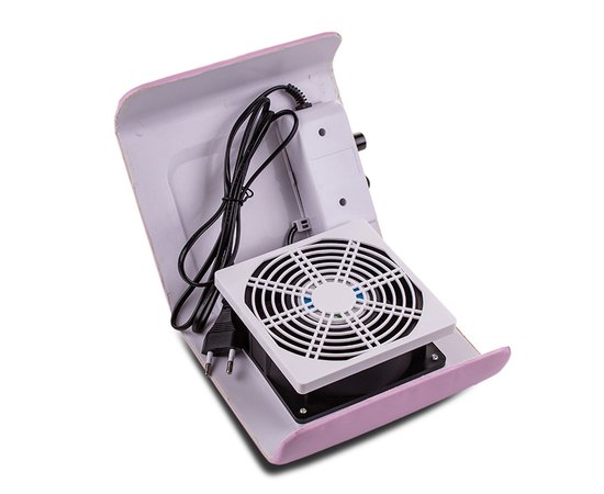 Вытяжка для маникюра узкая, розовая, 30 W, изображение 2