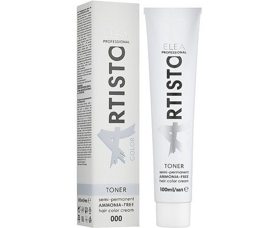 Безаммиачная крем-краска для волос Elea Artisto Color Toner-Lux, 100 ml, изображение 2