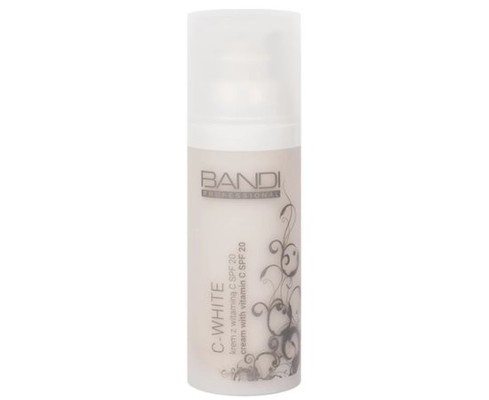 BANDI Cream with Vitamin C SPF 20 - Отбеливающий денний крем з вітаміном С, 50мл, фото 