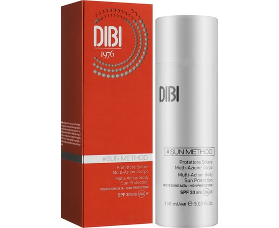 Dibi Sun Method Multi Action Body SPF30 Сонцезахисна багатофункціональна емульсія для тіла, 150 мл, фото _ab__is.image_number.default