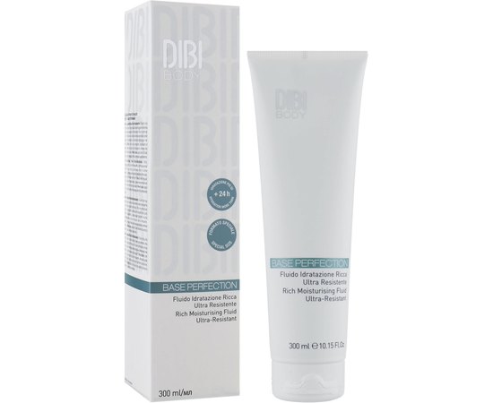 Dibi Base Perfection Body Rich Moisturising Fluid Ultra-Resistant Інтенсивно зволожуючий водостійкий флюїд, 300 мл, фото _ab__is.image_number.default Dibi Base Perfection Body Rich Moisturising Fluid Ultra-Resistant Інтенсивно зволожуючий водостійкий флюїд, 300 мл, фото _ab__is.image_number.default