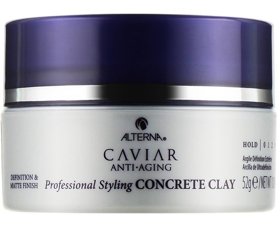 Глина сильной фиксации Alterna Caviar Professional Styling Concrete Clay, 52g