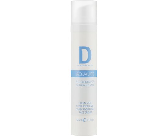 Интенсивно увлажняющий крем для лица Dermophisiologique Aqualife Crema Viso Super Idratante, 50ml, изображение 3
