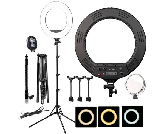 Кольцевая лампа Bucos BCS R480 Ring Light, изображение 2