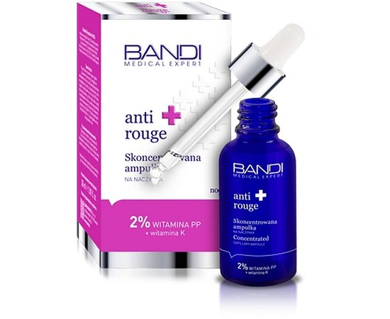 BANDI Concentrated capillary ampoule - Концентровані антикуперозний ампули з вітамінами РР і К, 30мл, фото _ab__is.image_number.default