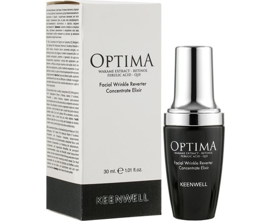 Концентрована сироватка-еліксир від зморшок для обличчя Keenwell Optima Facial Wrinkle Reverter Concentrate Elixir, 30ml, фото _ab__is.image_number.default