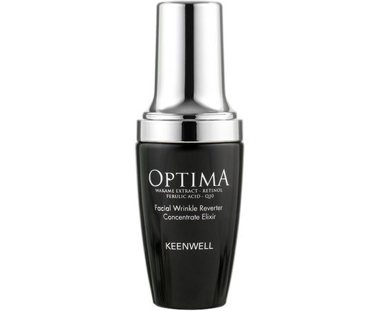 Концентрированная сыворотка-эликсир от морщин для лица Keenwell Optima Facial Wrinkle Reverter Concentrate Elixir, 30ml