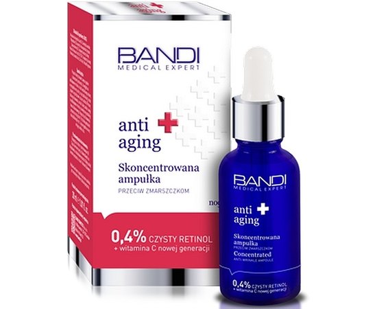 BANDI Concentrated anti-wrinkle Ampoule - Концентровані ампули від зморшок з ретинолом, 30мл, фото _ab__is.image_number.default BANDI Concentrated anti-wrinkle Ampoule - Концентровані ампули від зморшок з ретинолом, 30мл, фото _ab__is.image_number.default