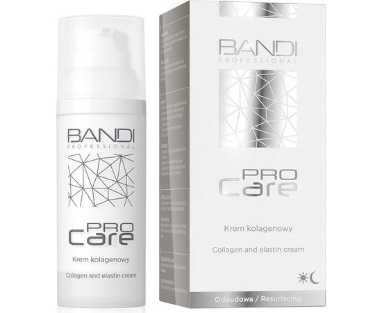 Крем Коллаген + Эластин Bandi Collagen & Elastin Cream, 50 ml, изображение 2