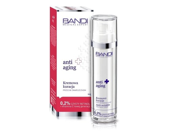 Крем от морщин с ретинолом Bandi Anti-wrinkle treatment cream, 50 ml, изображение 2