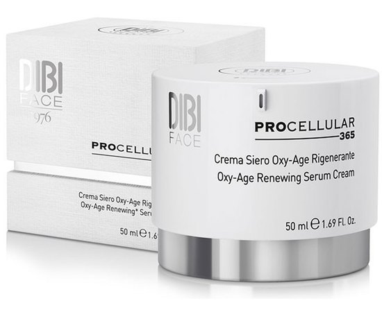 Крем-сыворотка регенерирующий оксигенирующий Dibi Procellular 365 Oxy-Age Renewing Serum Cream, 50 ml, изображение 2