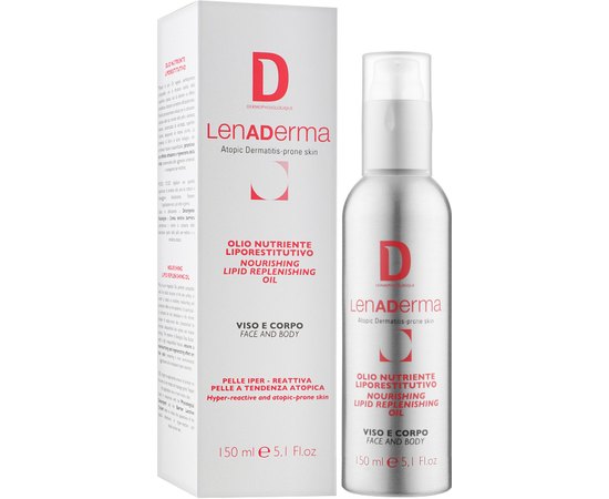 Поживна олія для обличчя й тіла Dermophisiologique Lenaderma Nourishing Lipid Replenishing Oil, 150ml, фото _ab__is.image_number.default