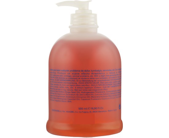 Масло для массажа разогревающее Keenwell Spa Of Beauty Massage Oil Warming Effect, изображение 2