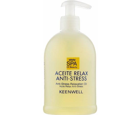 Масло для массажа релаксирующее Keenwell Spa Of Beauty Massage Oil Anti Stress Relaxation, 270ml