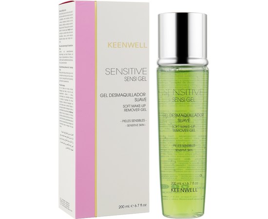 Мягкий гель для снятия макияжа для чувствительной кожи  Keenwell Sensitive Soft Make-Up Remover Gel, 200ml, изображение 2