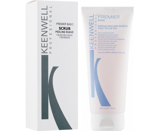 Мягкий скраб-пилинг для лица Keenwell Premier Basic Profesional Soft Scrub Peeling, 200ml, изображение 2