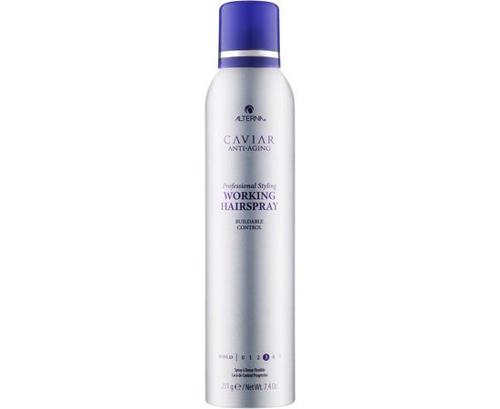 Спрей подвижной фиксации Alterna Caviar Anti-Aging Professional Styling Working Hairspray, изображение 3