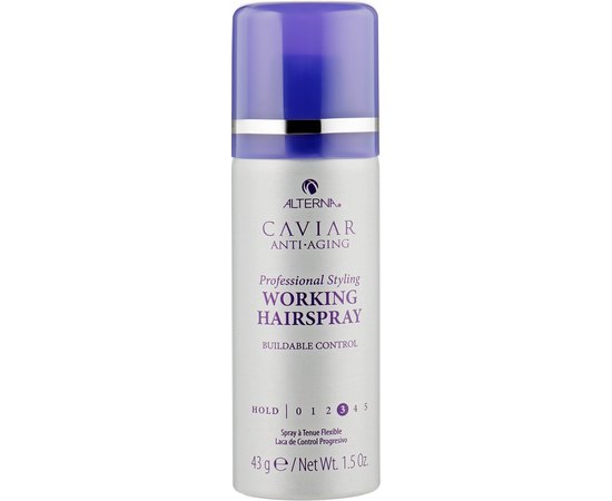 Спрей рухомої фіксації Alterna Caviar Anti-Aging Professional Styling Working Hairspray, 211 g, фото 