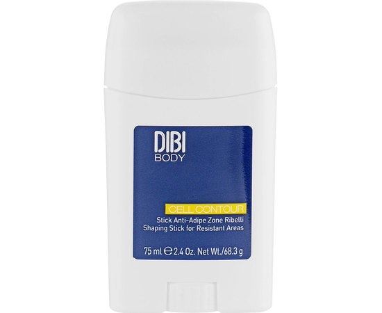 Стик для борьбы с жировыми отложениями Dibi Cell Contour Shaping Stick For Resistant Areas, 75 ml