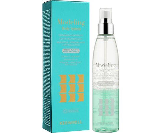 Суха двофазна олія для тіла із потрійним ефектом Keenwell Modeling Body System Biphasic Dry Oil Mist, 250ml, фото _ab__is.image_number.default