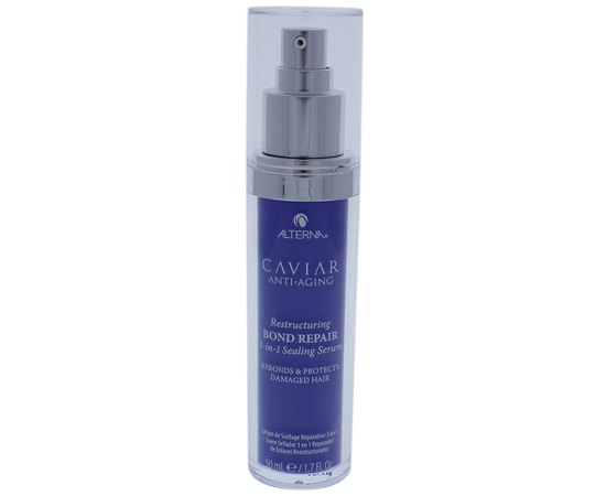 Сыворотка восстанавливающая для волос Alterna Caviar Anti-Aging Restructuring Bond Repair 3-in-1 Sealing Serum, 50 ml