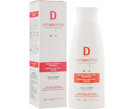 Заспокійливий бар'єрний крем для атопічної шкіри для обличчя та тіла Dermophisiologique Lenaderma Barrier Lenitive Cream, фото _ab__is.image_number.default