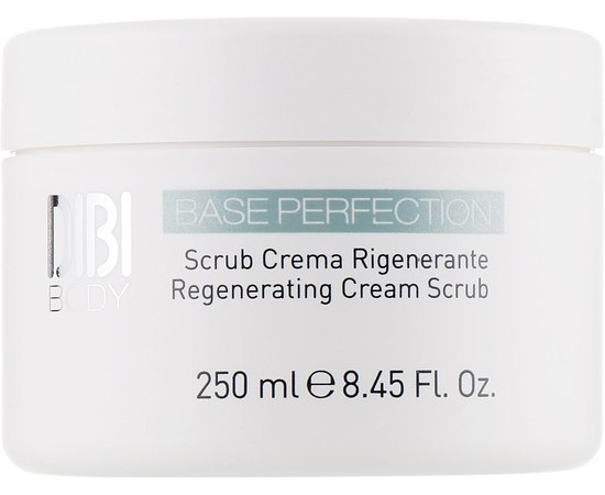 Dibi Base Perfection Body Regenerating Cream Scrub Відновлюючий скраб, 250 мл, фото 