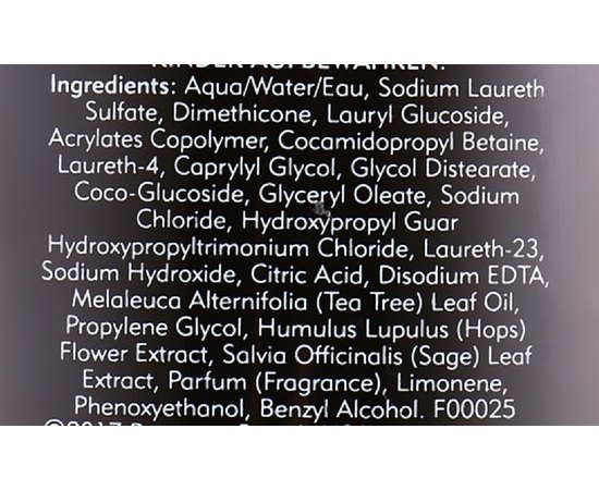 Чайное дерево 3 в 1 American Crew Tea Tree 3-in-1 Shampoo Conditioner and Body Wash, изображение 3