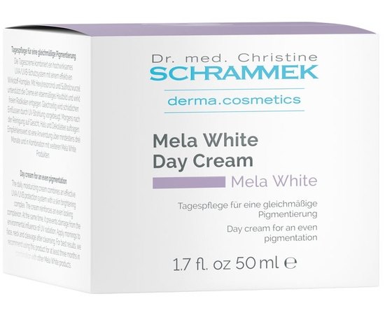 Dr.Schrammek Mela White Day Cream SPF20 Денний крем для лікування гіперпігментації, 50 мл, фото _ab__is.image_number.default