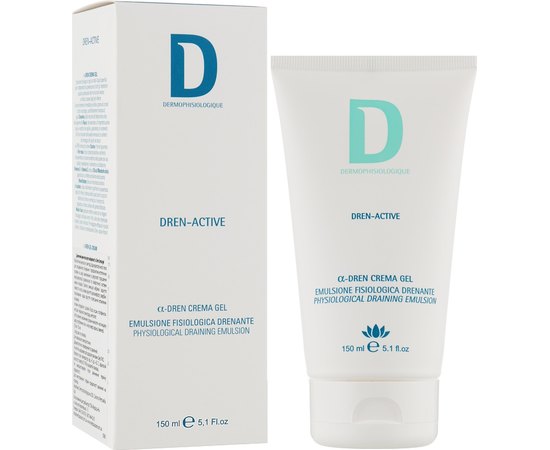 Дренирующий крем-гель против отечности для тела Dermophisiologique Dren-Active A-Dren Cream Gel, 150ml, изображение 2