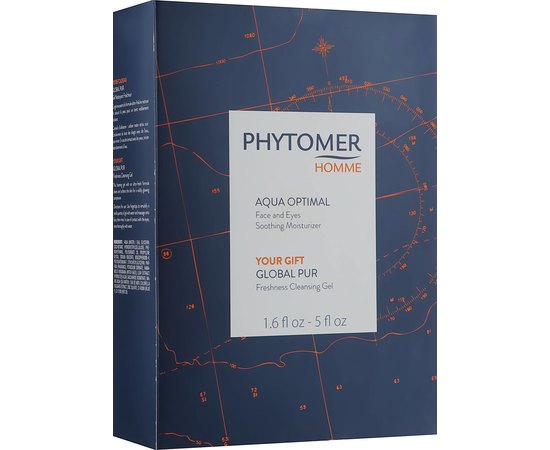 Phytomer Aqua Optimal Set Косметичний набір для чоловіків, фото 