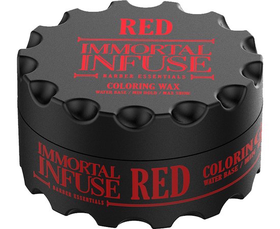 Червоний кольоровий віск Immortal Red Coloring Wax, 100 ml, фото 