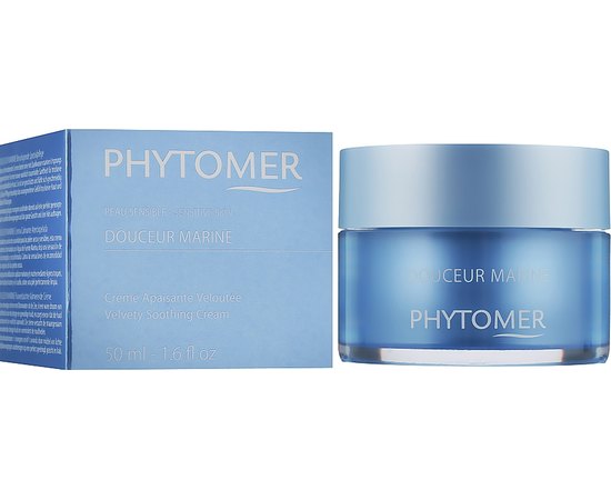 Крем бархатный успокаивающий Phytomer Douceur Marine Velvety Soothing Cream, 50 ml, изображение 2