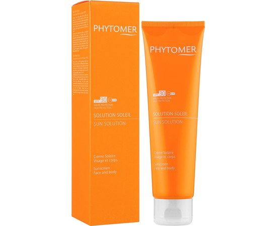 Крем для лица и тела солнцезащитный и укрепляющий SPF30 Phytomer Sunscreen Face and Body, 125, изображение 2
