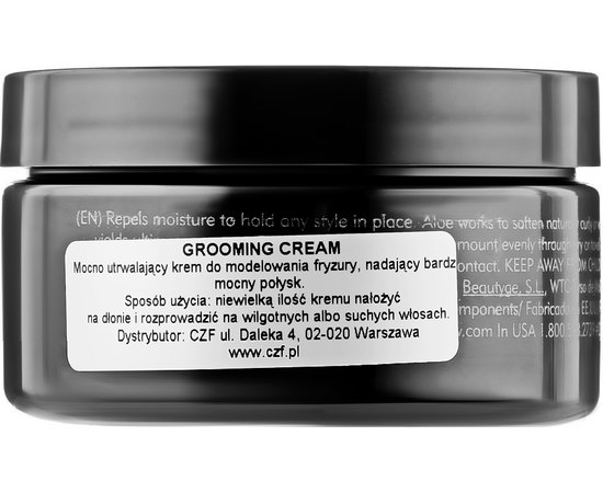 Крем для стайлинга сильной фиксации с блеском American Crew Classic Styling Grooming Cream, 85 g, изображение 2 Крем для стайлинга сильной фиксации с блеском American Crew Classic Styling Grooming Cream, 85 g, изображение 2