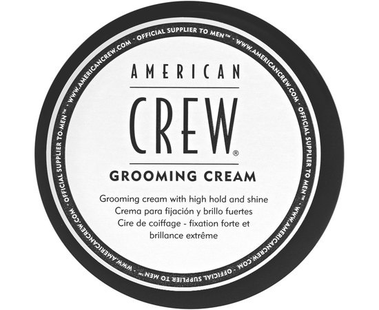 American Crew CLASSIC Styling Grooming Cream - Крем для стайлінгу сильної фіксації з блиском, 85 гр, фото 