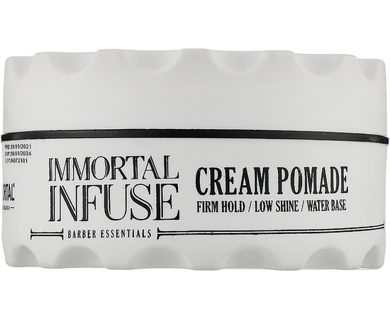 Кремова помада для волосся Immortal Infuse Cream Pomade, 150 ml, фото 