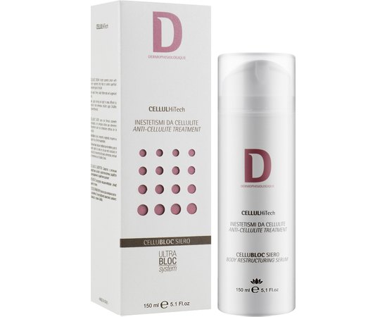 Лікувальна антицелюлітна сироватка для тіла Dermophisiologique CellulHiTech CelluBloc Siero, 150ml, фото _ab__is.image_number.default