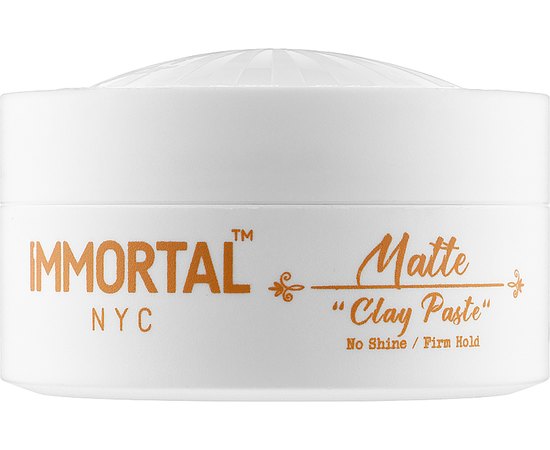 Матова глиняна паста для волосся Immortal Matte Clay Paste, 150 ml, фото 