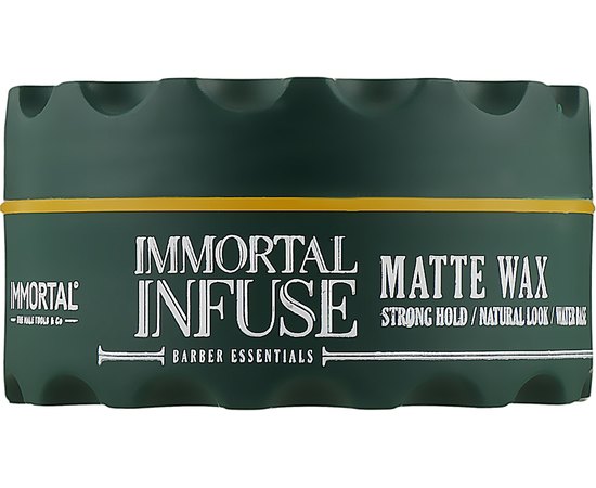Матовый воск для волос Immortal Matte Wax, 150 ml