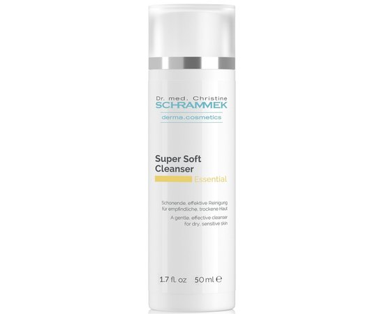 Молочко мягкое очищающее для сухой и чувствительной кожи Dr.Schrammek Super Soft Cleanser, 200 ml