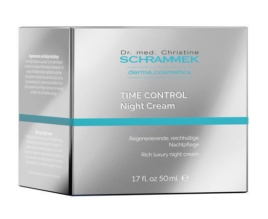 Ночной крем омолаживающий с пептидным комплексом Dr.Schrammek Time Control Night Cream, 50 ml, изображение 2