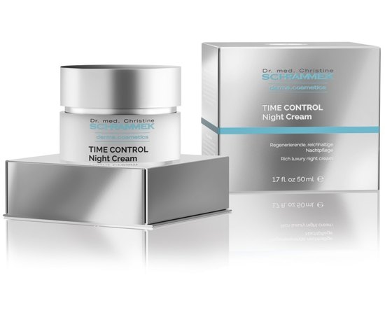 Ночной крем омолаживающий с пептидным комплексом Dr.Schrammek Time Control Night Cream, 50 ml, изображение 3