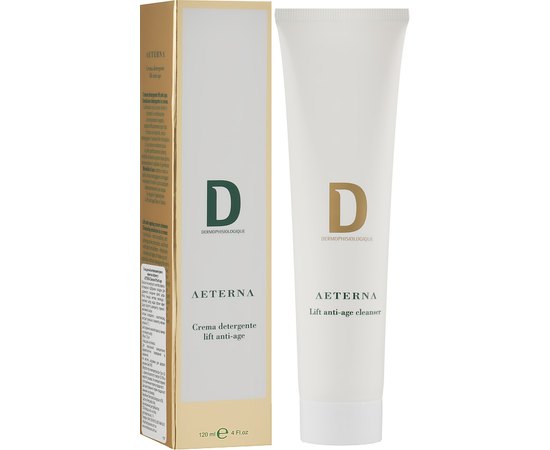 Очищающий антивозрастной крем с эффектом лифтинга Dermophisiologique Aeterna Cleanser Lift Anti-age, 120ml, изображение 2