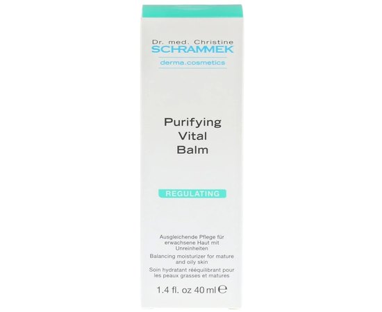 Dr.Schrammek Purifying Vital Balm Очищуючий бальзам для жирної і проблемної шкіри, 40 мл, фото _ab__is.image_number.default