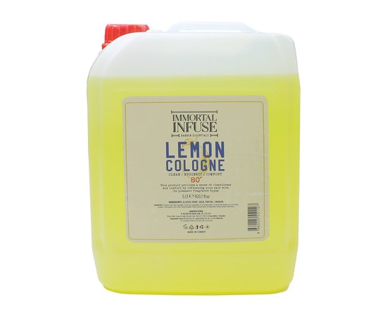 Объемный одеколон с запахом лимона Immortal Lemon Cologne, 5 lt, фото 