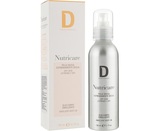 Поживне пом'якшувальне масло для тіла Dermophisiologique Nutricare Dry Skin Extremely Dry, 150 ml, фото _ab__is.image_number.default