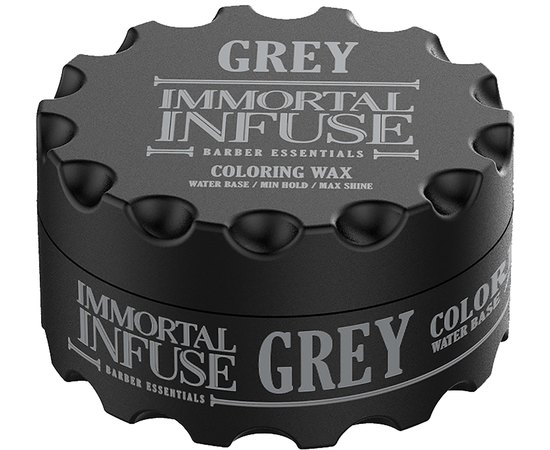 Сірий кольоровий віск Immortal Grey Coloring Wax, 100 ml, фото 